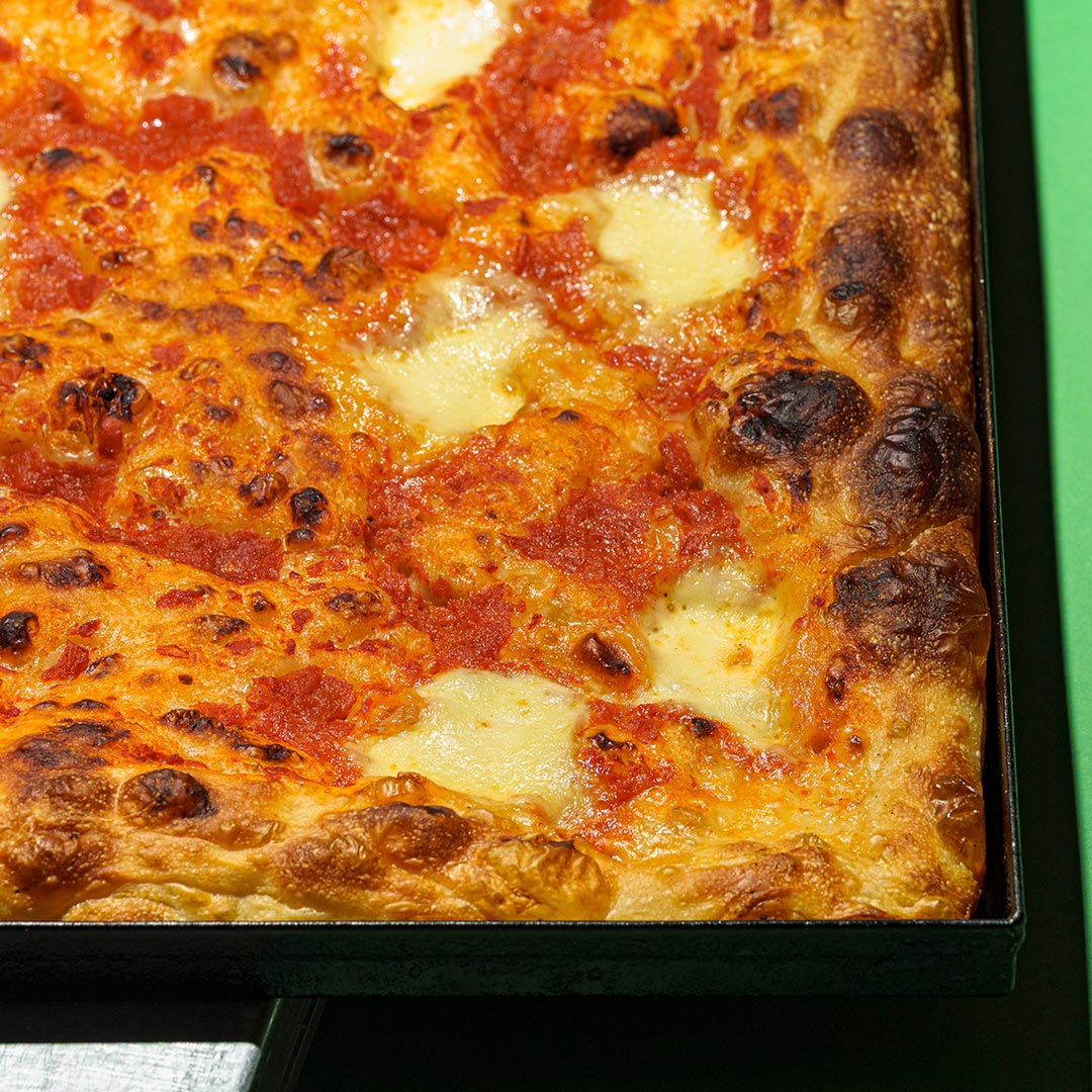 Blech Focaccia Margherita